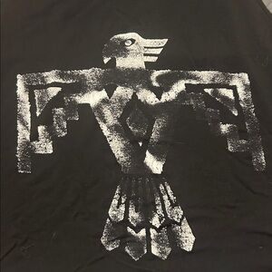 Black Graphic Tank Top